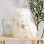 Baby Bear Coral Fleece Mother And Child Set Towel