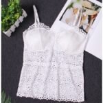Sexy lace tube top underwear women