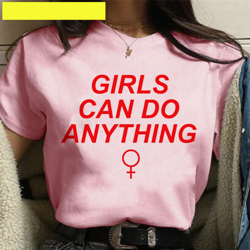 Feminist Surrounding Short Sleeved T Shirt Women