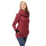Sweatshirt Hoodie Women Long Sleeve Breastfeeding Shirt