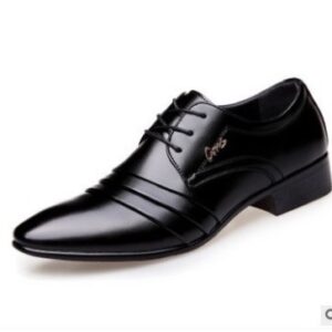 Leather Shoes Men Summer Breathable Men's Shoes