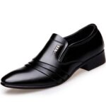 Leather Shoes Men Summer Breathable Men's Shoes