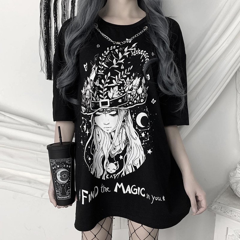 Bad Student Printed Scheming T-Shirt Women