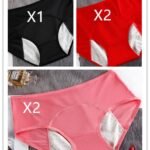 5PCS Menstrual Underwear Women Leak Proof Panties