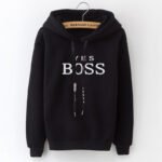 Letter Print Long Sleeve Sweatshirt Women