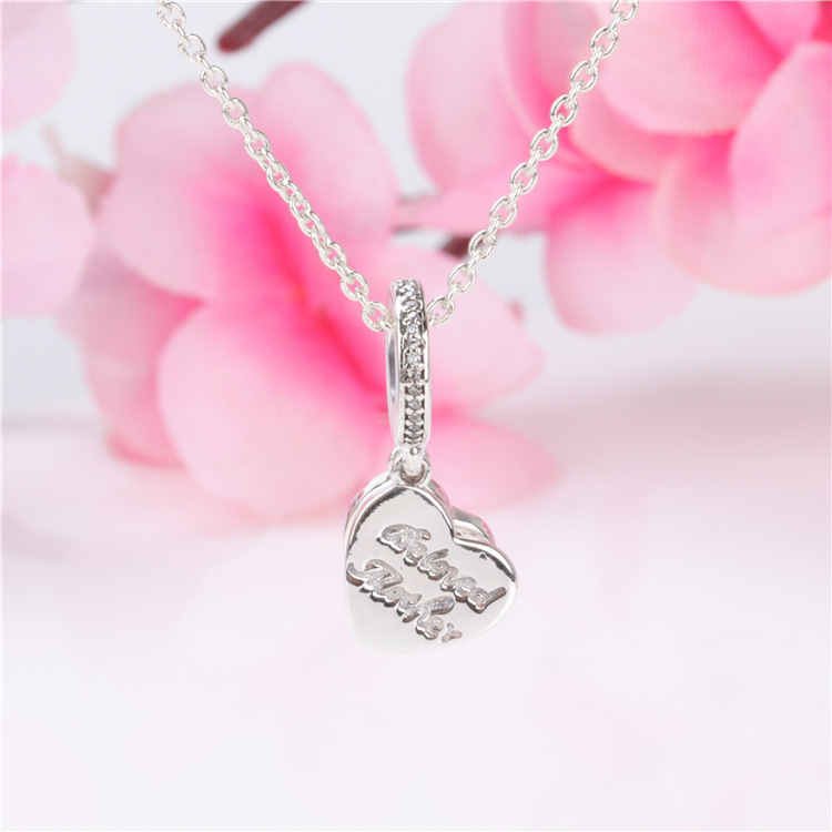 Mother Pendant, Fashionable Heart Pendant Necklace