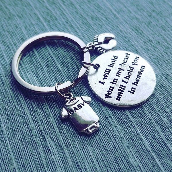 Mother Wings Baby Keychain