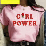 Feminist Surrounding Short Sleeved T Shirt Women
