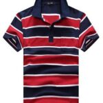 Stripe Men Polo Shirt