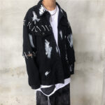 Paneled denim jacket