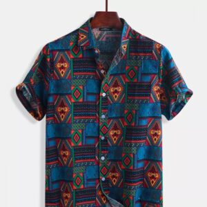 Beach shirt printed shirt men