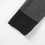 Cotton Spliced Pullovers Sweater Men Casual Warm O-neck Mens Knitted Sweater Winter Fashion Sweaters
