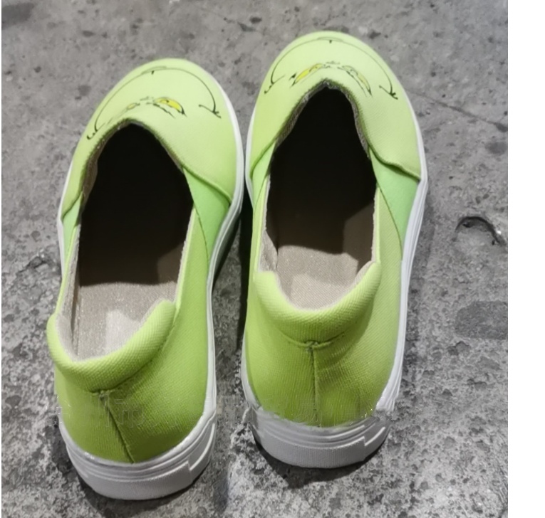 Cartoon canvas shoes