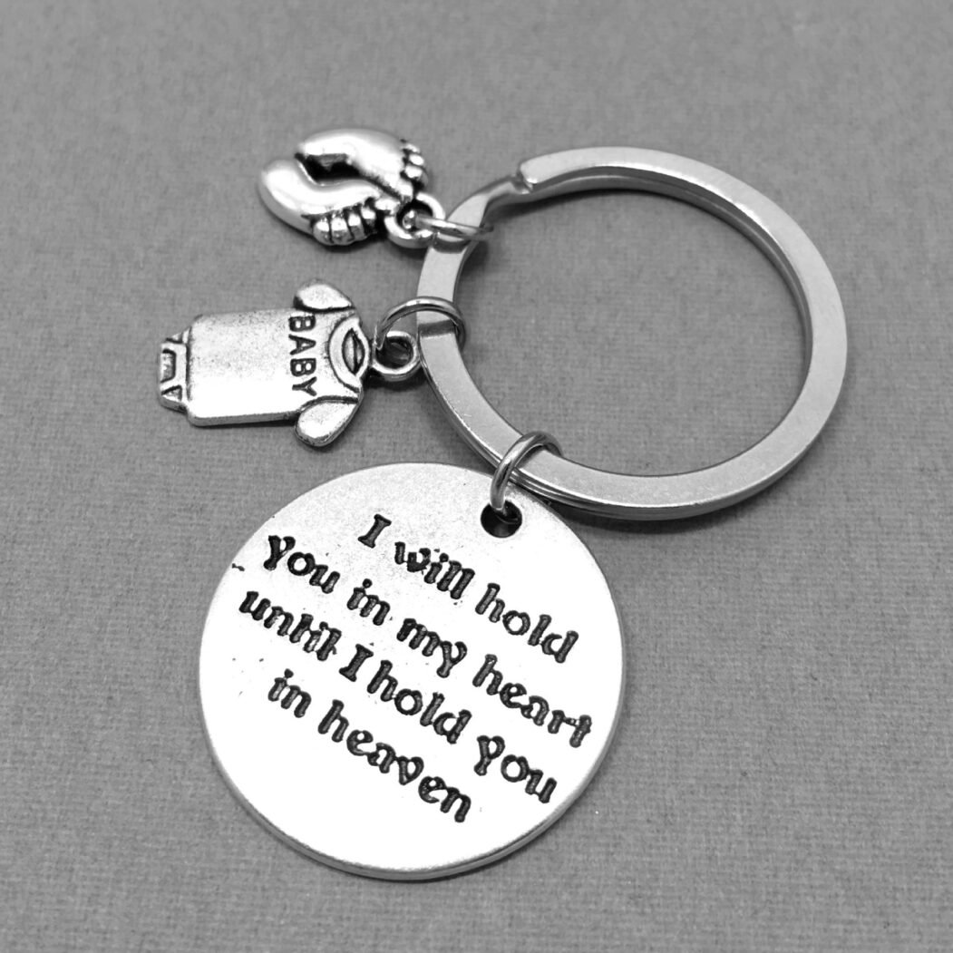 Mother Wings Baby Keychain