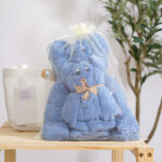 Baby Bear Coral Fleece Mother And Child Set Towel