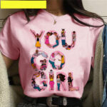 Feminist Surrounding Short Sleeved T Shirt Women