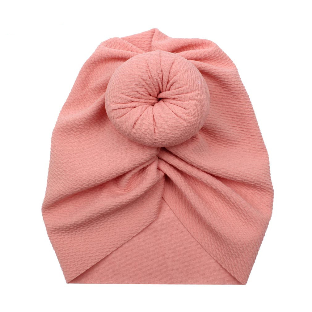 Baby Waffle Headband Indian Hat Round Ball Headband Children's Hair Accessories