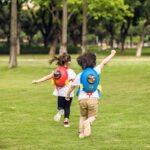 Kindergarten school bag children outdoor backpack