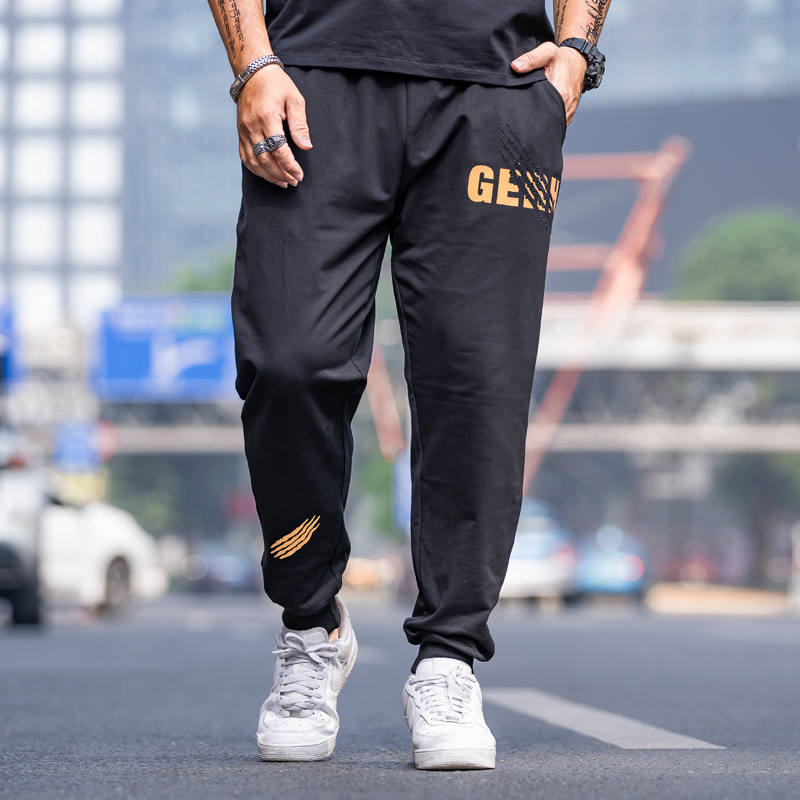 Spring Loose Plus Fat Plus Size Casual Pants Men