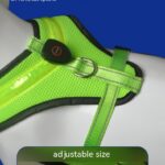 Pet Supplies LED Luminous Dog Chest Strap Rechargeable Mesh Luminous Harness Pet Products