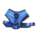 Pet Supplies LED Luminous Dog Chest Strap Rechargeable Mesh Luminous Harness Pet Products